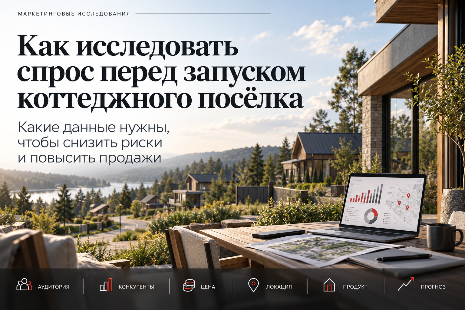 Исследование спроса перед запуском коттеджного посёлка: методология, инструменты и экономика решения