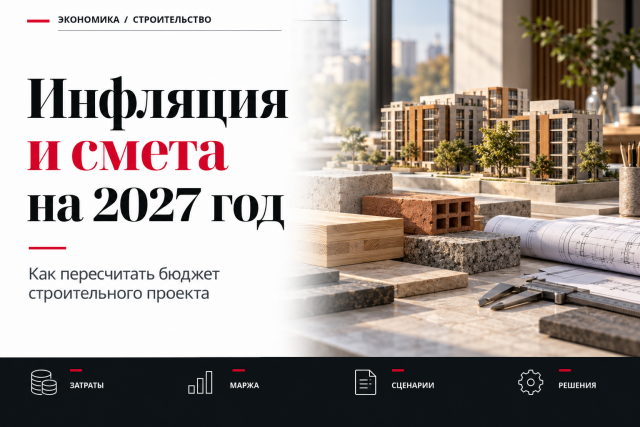 Инфляция и строительная смета на 2027 год