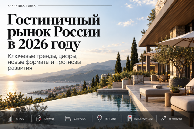 Гостиничный рынок России осенью 2026 года: где растёт предложение и как меняется спрос